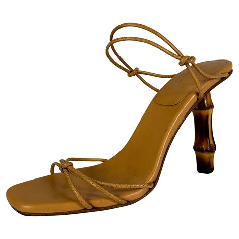 gucci bamboo sandal|tom ford Gucci bamboo heels.